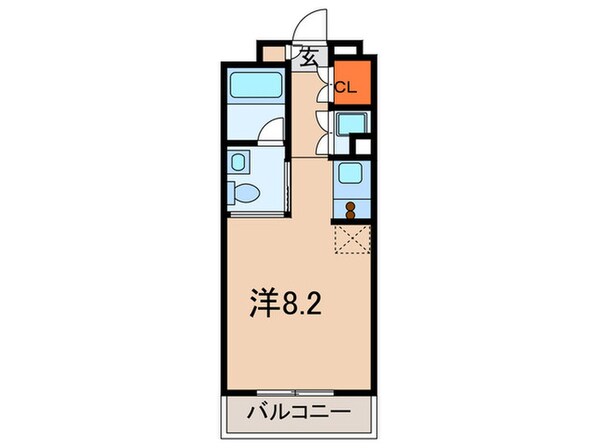 白川公園パークマンションの物件間取画像